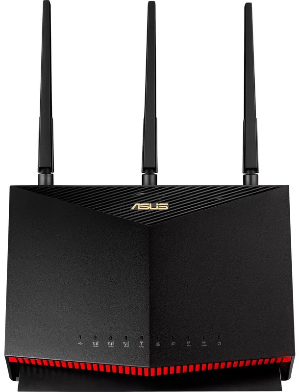 Интернет роутер Asus 4G-AC86U AC2600 4xGE LAN, 1xGE WAN, 1xnanoSIM card, USB 2.0 MU-MIMO фото