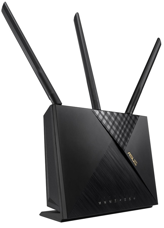 Интернет роутер Asus 4G-AX56 AX1800, 4xGE LAN, 1xGE WAN, 1xnanoSIM card, MU-MIMO фото