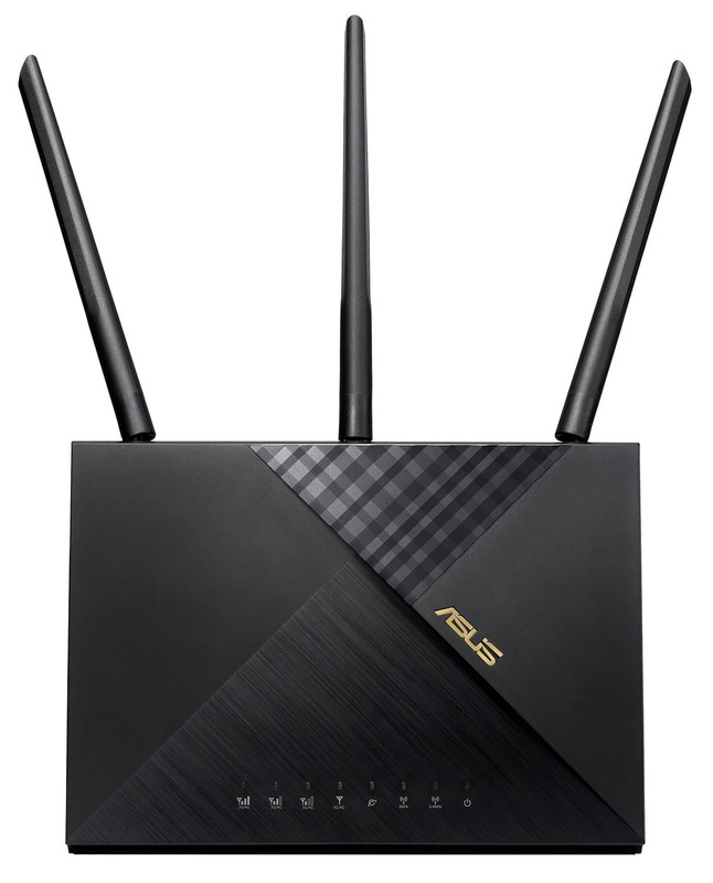 Интернет роутер Asus 4G-AX56 AX1800, 4xGE LAN, 1xGE WAN, 1xnanoSIM card, MU-MIMO фото