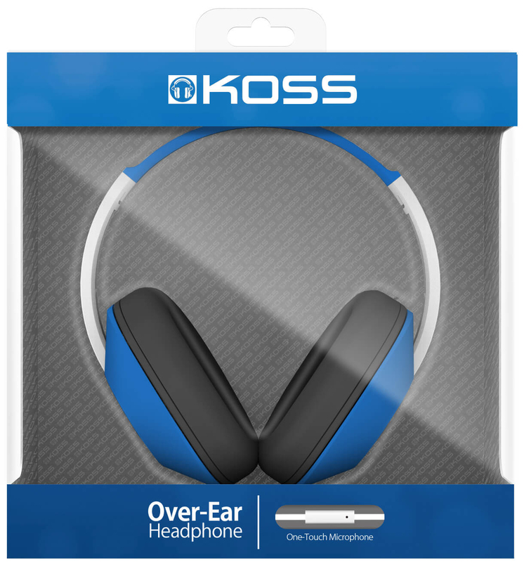 Навушники Koss UR23iB Over-Ear Mic (Blue) 195190.101 фото
