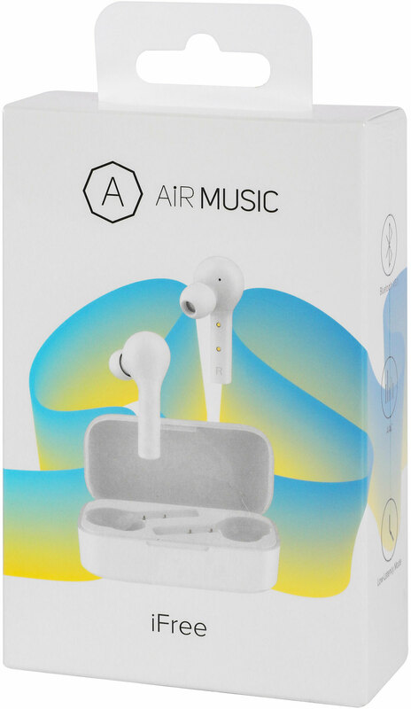 Бездротові навушники AIR MUSIC iFree (White) фото