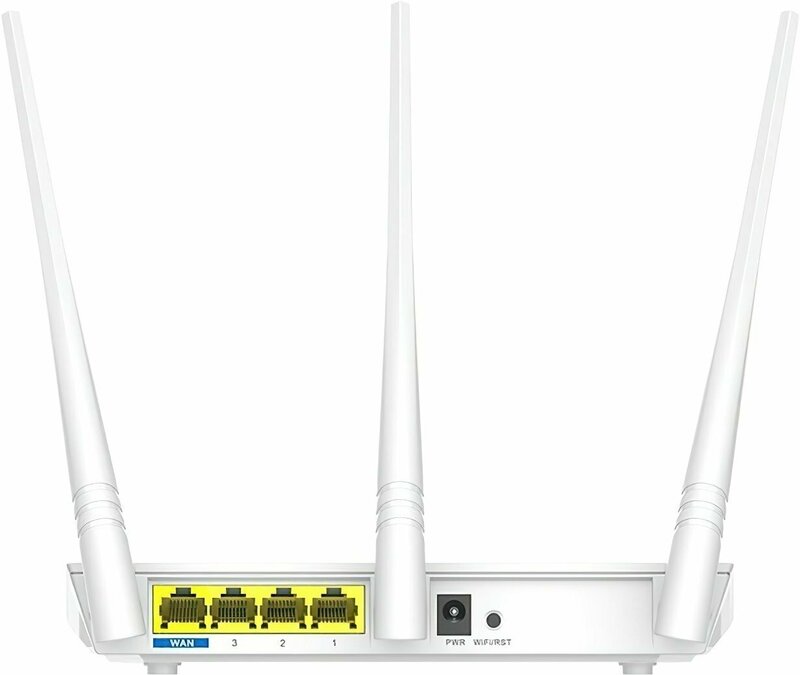 Iнтернет роутер Tenda F3 N300, 3xFE LAN, 1xFE WAN, 3x5dBi фото