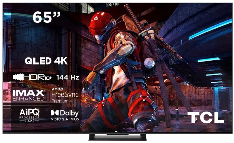 Телевізор TCL 65" QLED 4K UHD Smart TV (65C745) фото