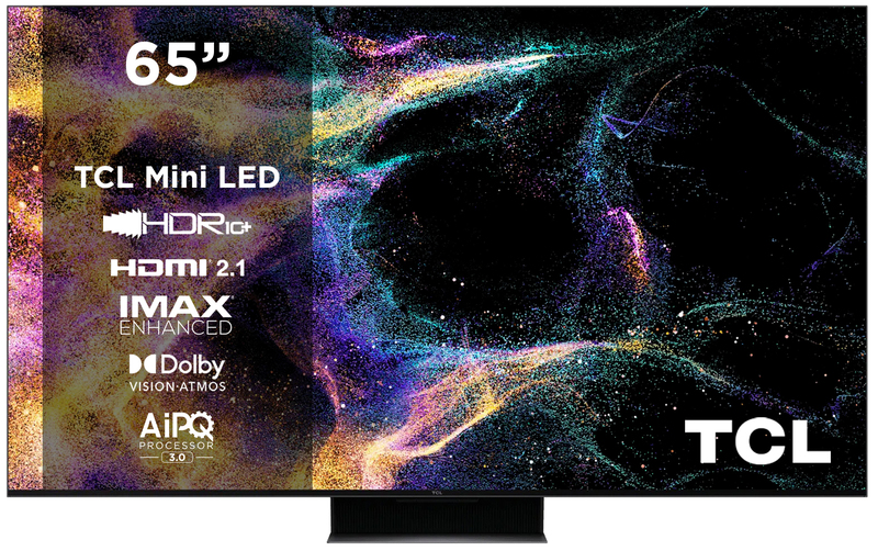 Телевізор TCL 65" QLED 4K UHD Smart TV (65C845) фото