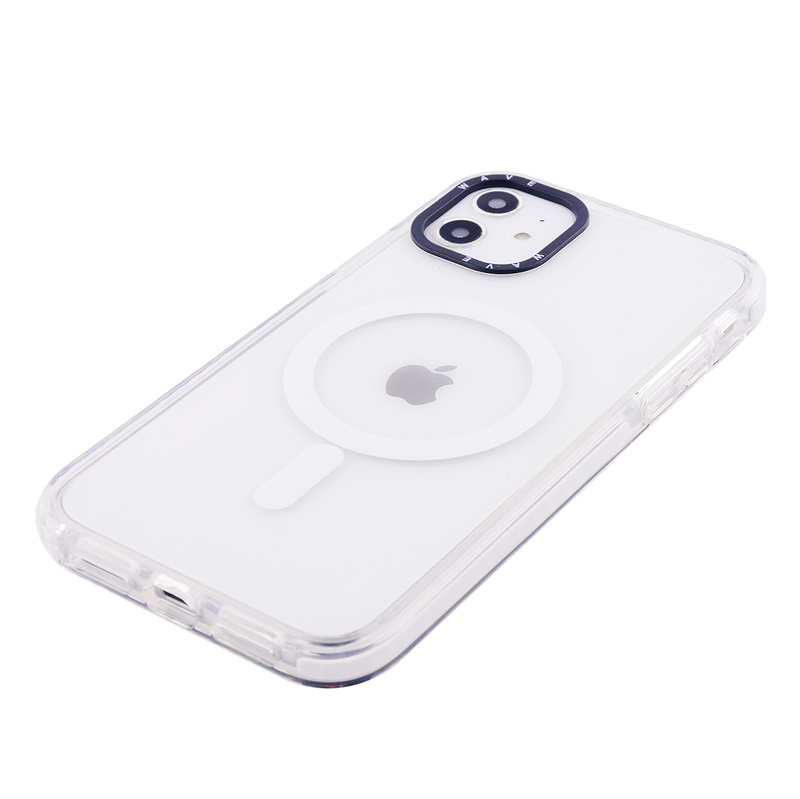Чехол для iPhone 11 WAVE Clear Case with MagSafe (White) - фото - №2