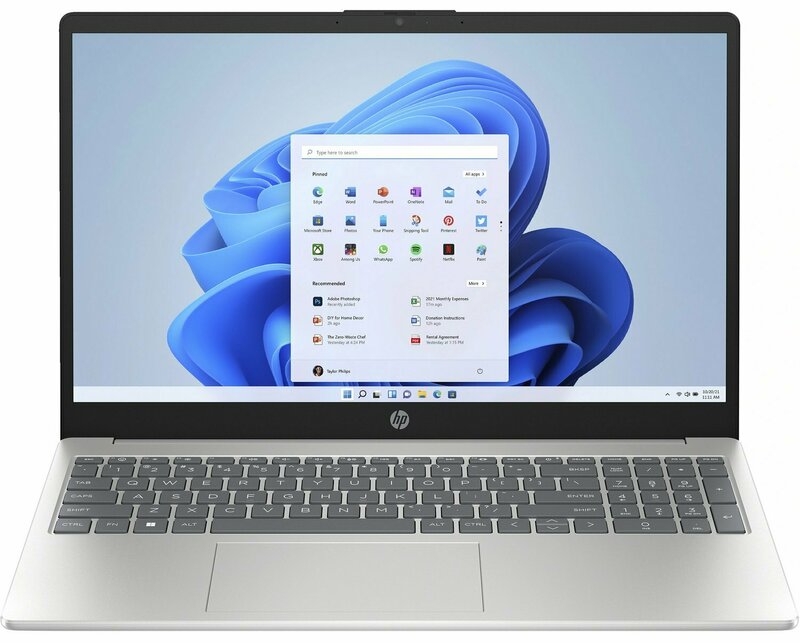 Ноутбук HP Laptop 15-fc0017ua Silver (834G2EA) фото
