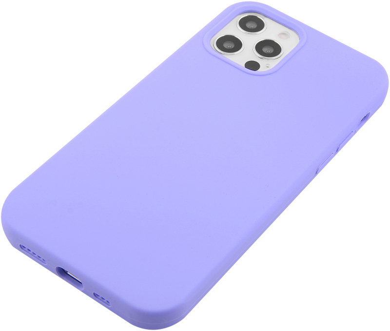 Чохол для iPhone 12/12 Pro WAVE Full Silicone Cover (Light Purple) - фото - №2