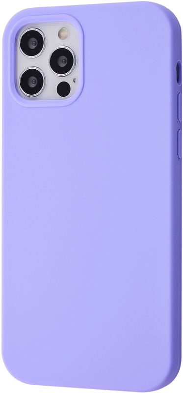 Чохол для iPhone 12/12 Pro WAVE Full Silicone Cover (Light Purple) - фото - №0