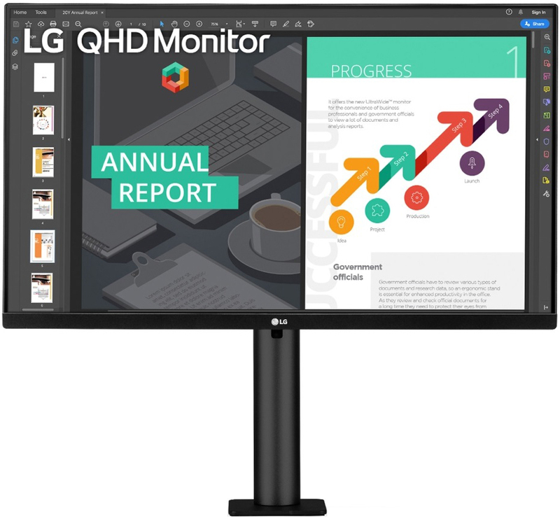 Монитор LG 27" 27QN880-B фото