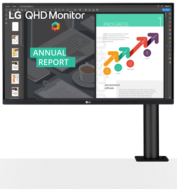 Монитор LG 27" 27QN880-B фото
