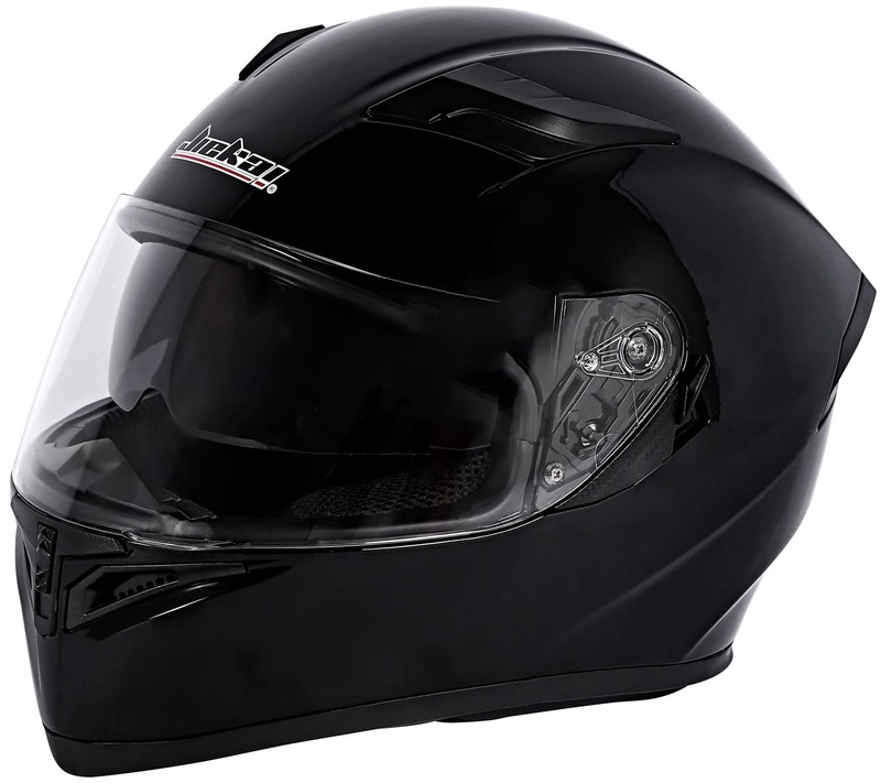 Шлем интеграл Jiekai JK316 Bright Black (Size L) фото