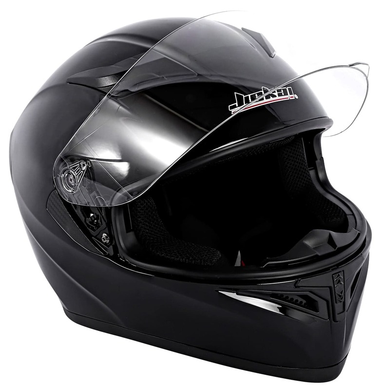 Шлем интеграл Jiekai JK316 Bright Black (Size L) фото