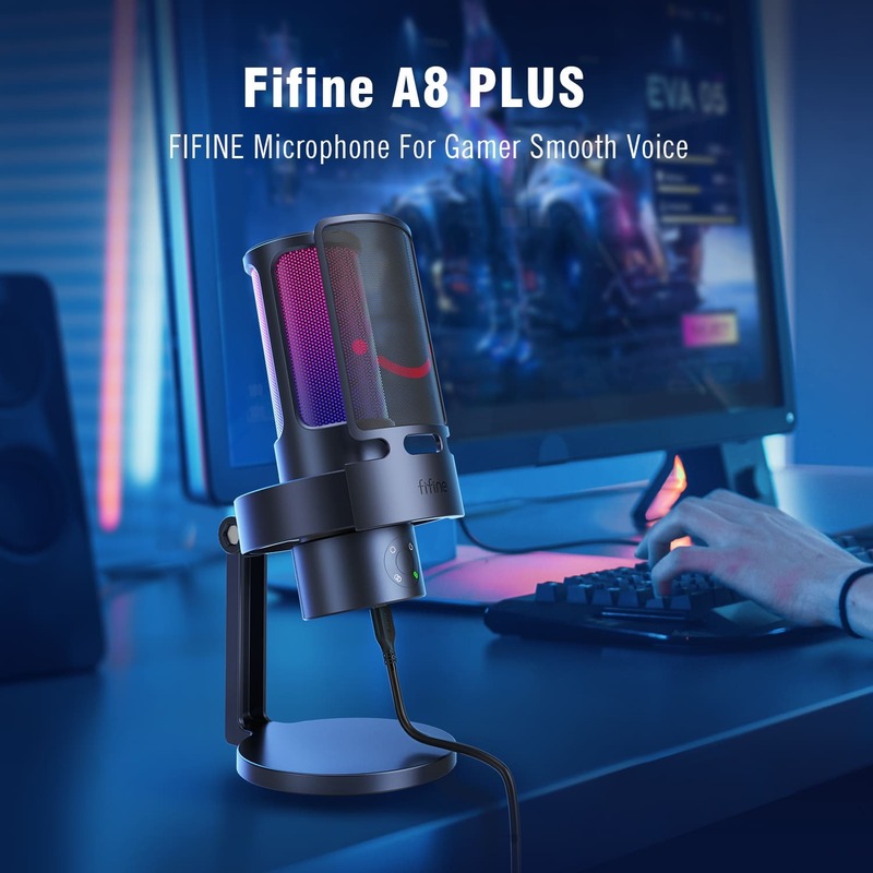 Мікрофон Fifine A8 PLUS фото