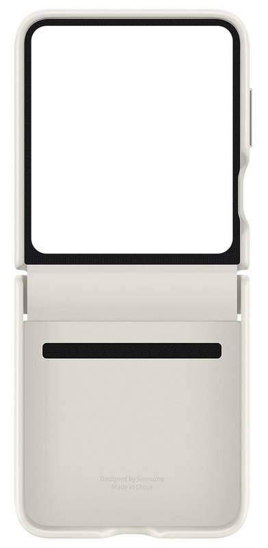 Чохол для Samsung Galaxy Flip 5 Flap ECO-Leather Case Cream (EF-VF731PUEGUA) фото
