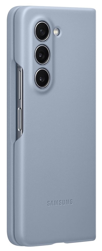 Чохол для Samsung Galaxy Fold 5 Eco-leather Case Blue (EF-VF946PLEGUA) - фото - №3