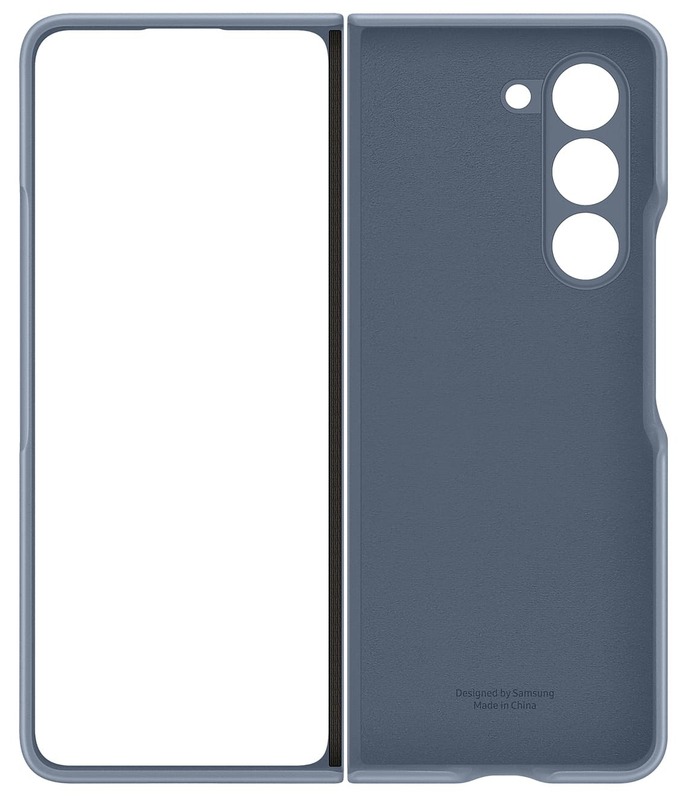 Чохол для Samsung Galaxy Fold 5 Eco-leather Case Blue (EF-VF946PLEGUA) фото