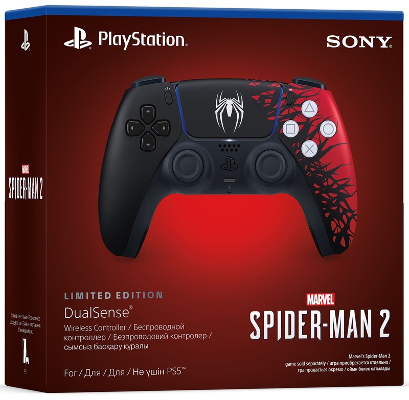 Геймпад DualSense Wireless Controller для Sony PS5 Marvel's Spider-Man 2 Limited Edition фото
