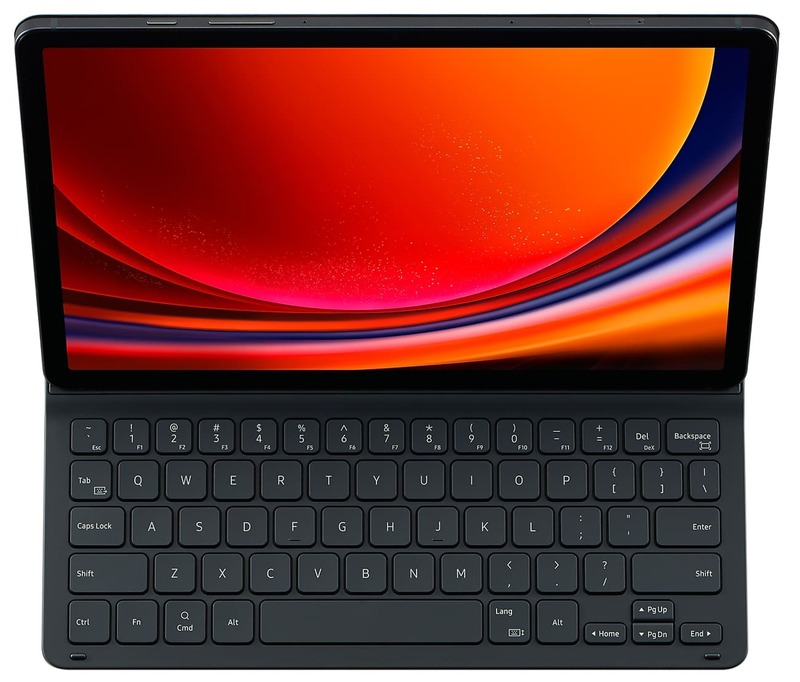 Чохол для Samsung Tab S9/Tab S9 FE Book Cover Keyboard Slim Black фото