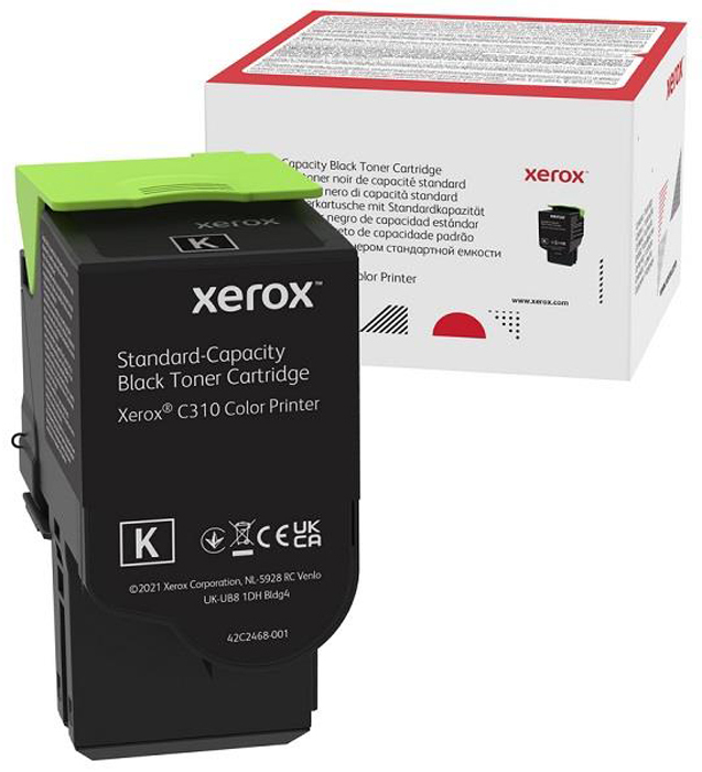 Тонер картридж Xerox C310/C315 Black 8000 стор (006R04368) фото