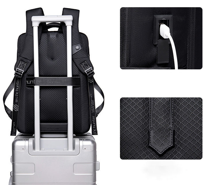 Рюкзак Arctic Hunter B00490 Black - фото - №2