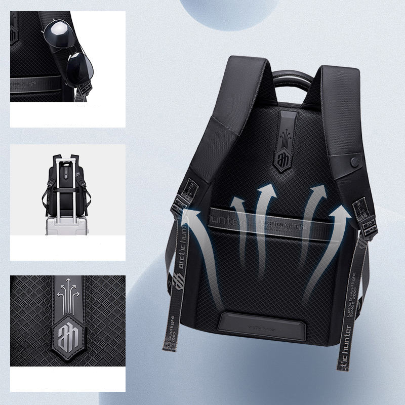 Рюкзак Arctic Hunter B00490 Black - фото - №6