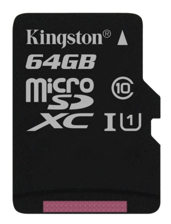 Карта памяти MicroSD 64Gb Kingston Select (Black) SDCS/64GB фото