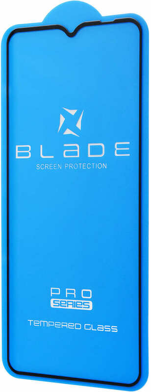 Захисне скло для Samsung A14/M14 BLADE PRO ANTISTATIC Series Full Glue (Black) фото