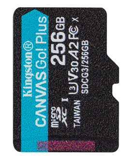 Карта памяти MicroSD Kingston Canvas Go Plus 256Gb SDCG3/256GB фото