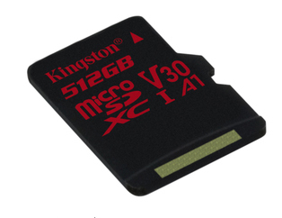 Карта пам'яті MicroSD 512Gb Kingston React (Black) SDCR/512GB фото