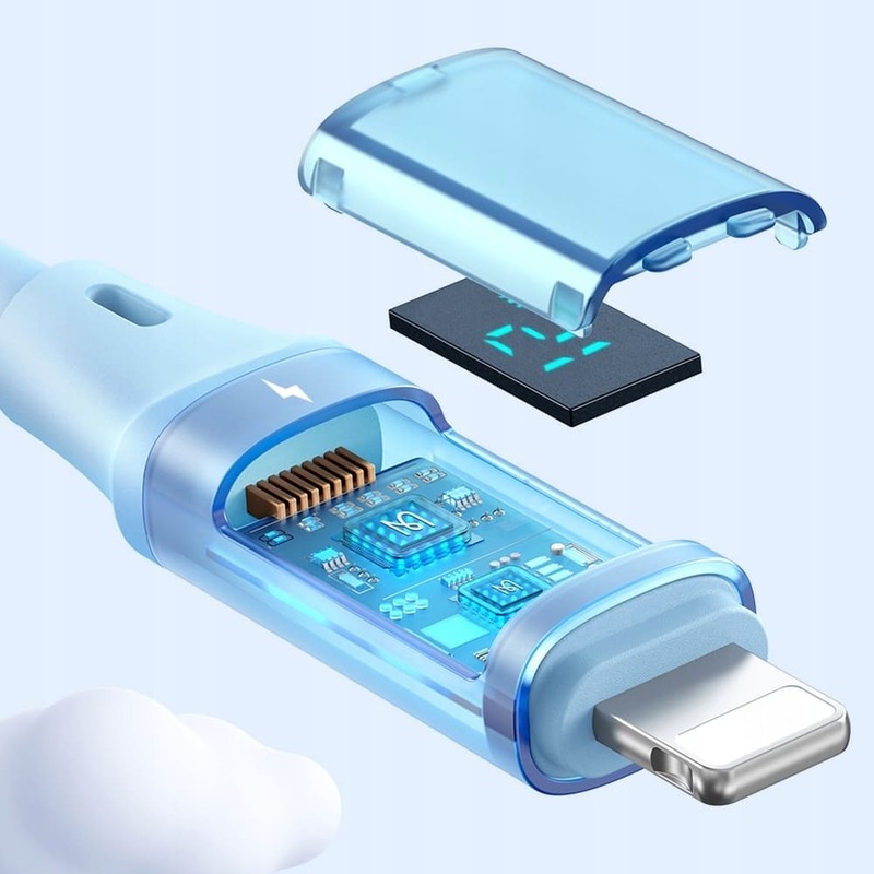 Кабель USB - Lightning McDodo (CA-1912) HD Silicone Digital 1.2m фото
