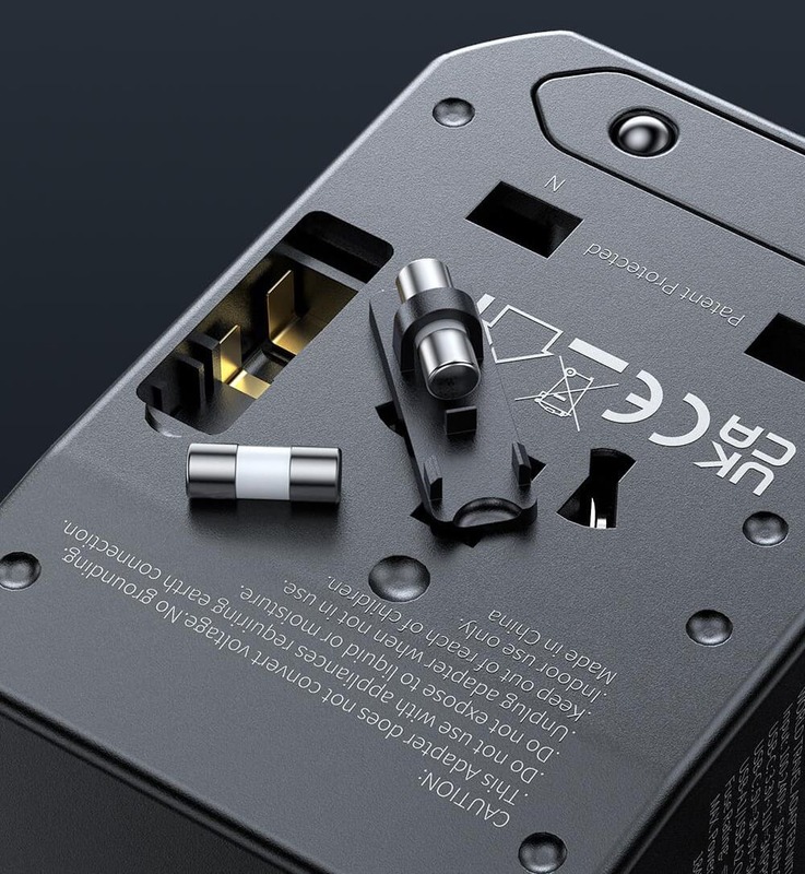 Ун. ЗП Travel adapter McDodo (CP-4290) FC 33W USB-C/USB-A PD+QC3.0 черный фото