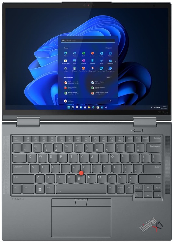 Ноутбук Lenovo ThinkPad X1 Yoga Gen 8 Storm Grey (21HQ0051RA) фото