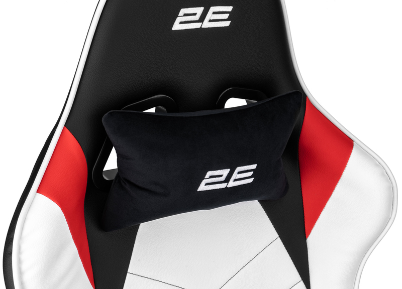 Ігрове крісло 2E GAMING BUSHIDO II (White/Black) 2E-GC-BUS-WT фото
