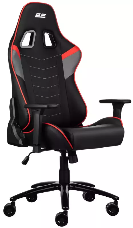 Ігрове крісло 2E Gaming Bushido II (Black/Red) 2E-GC-BUS-BKRD фото