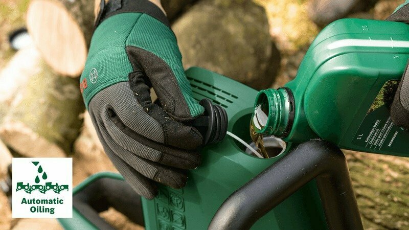 Пила ланцюгова електрична Bosch UniversalChain 40, 1800Вт, 40см, 220, 4,3кг (0.600.8B8.402) - фото - №11