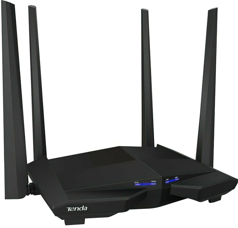 Iнтернет роутер Tenda AC10 AC1200 4xGE LAN, 1xGE WAN, 4x5dBi фото