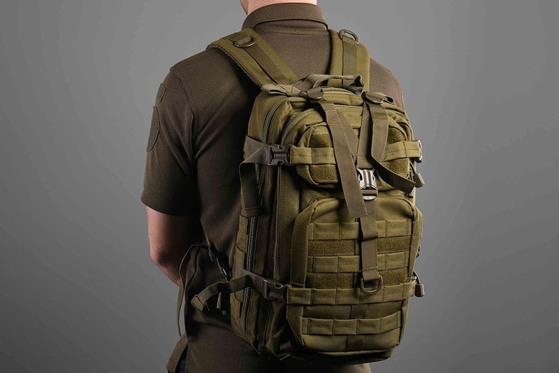 Рюкзак тактичний 2Е, 25L, Molle, зелений - фото - №13