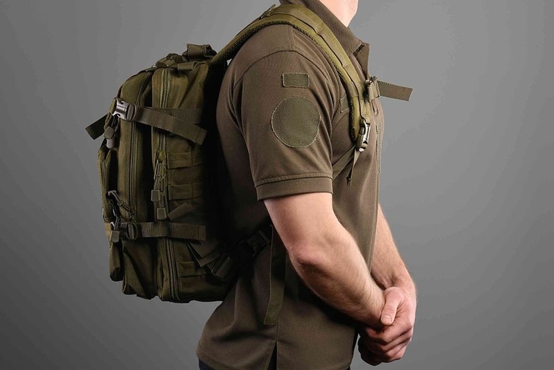 Рюкзак тактичний 2Е, 25L, Molle, зелений - фото - №14
