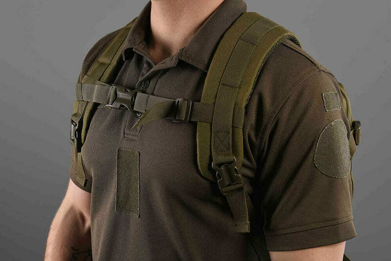 Рюкзак тактичний 2Е, 25L, Molle, зелений - фото - №15