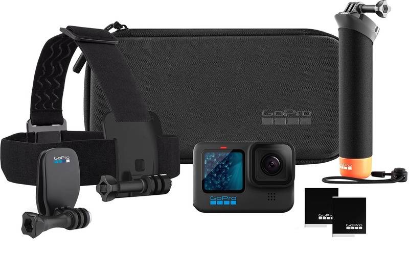 Камера GoPro HERO 11 Black+ Enduro + Head Strap + Handler Floating фото