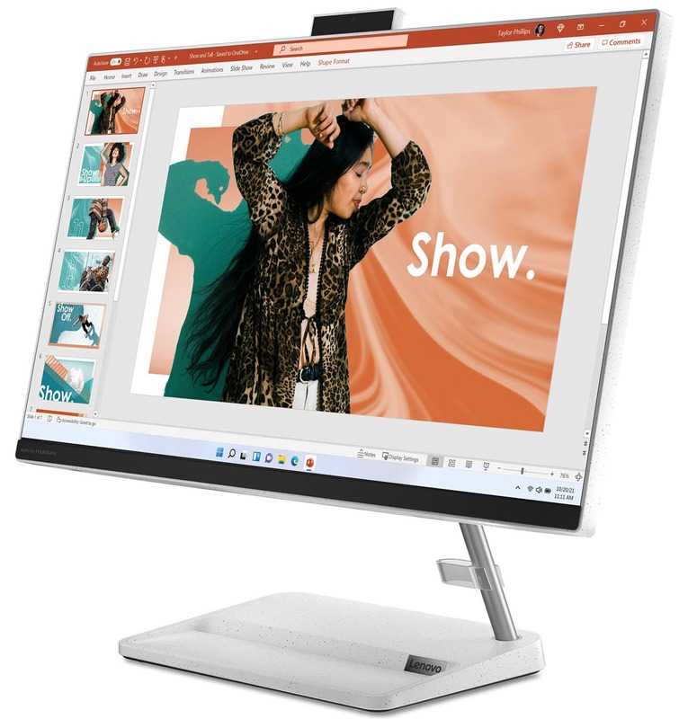 Моноблок Lenovo IdeaCentre 3 24IAP7 (F0GH00JXUA) White - фото - №7