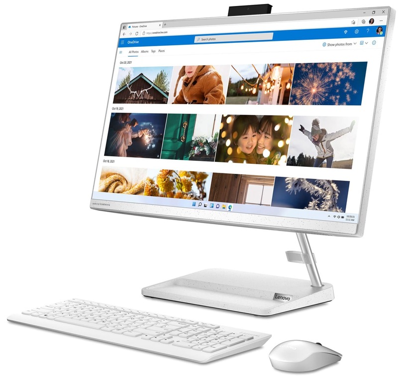 Моноблок Lenovo IdeaCentre 3 24IAP7 (F0GH00JXUA) White - фото - №1