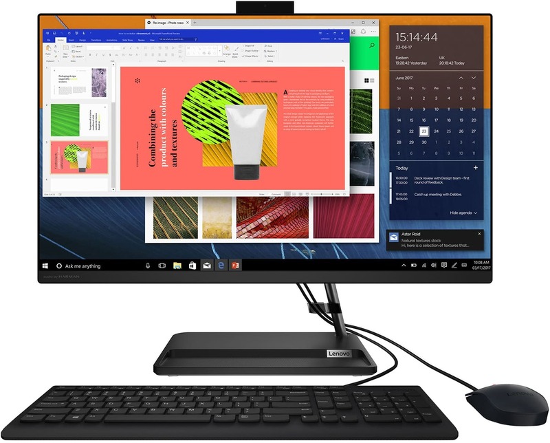 Моноблок Lenovo IdeaCentre 3 27ALC6 (F0FY00GJUO) Black - фото - №0