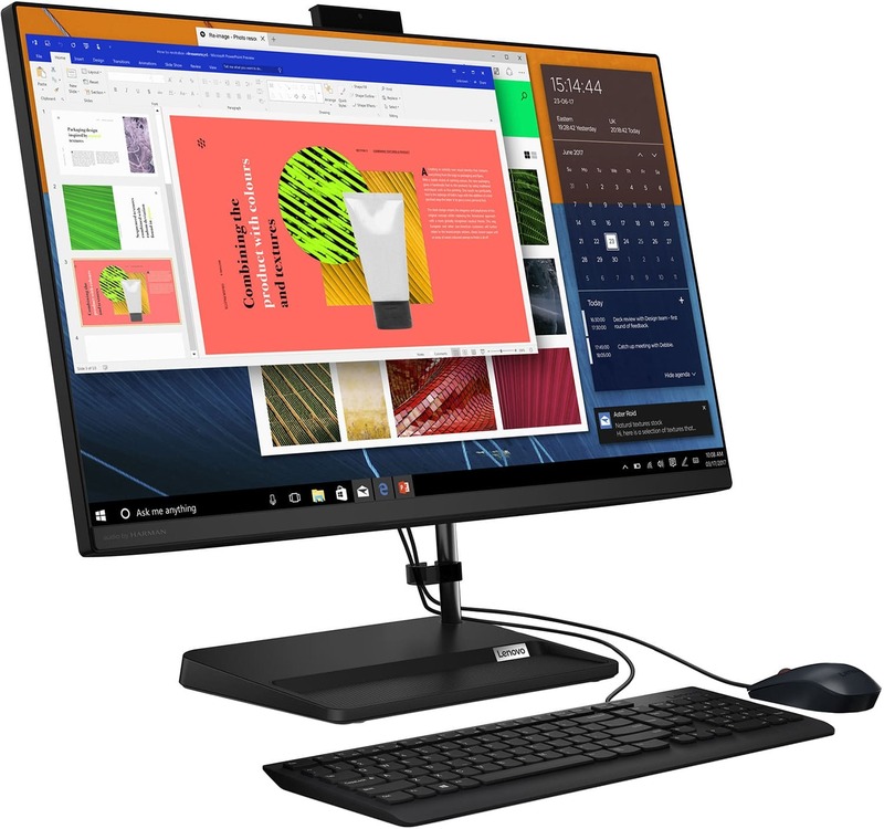 Моноблок Lenovo IdeaCentre 3 27ALC6 (F0FY00GJUO) Black - фото - №2