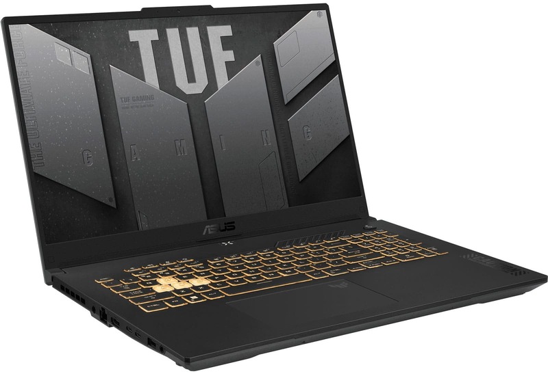 Ноутбук Asus TUF Gaming F17 (2023) FX707ZU4-HX063 Jaeger Gray (90NR0FJ6-M003J0) фото