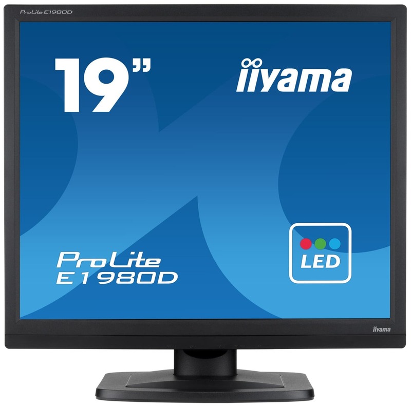 Монітор 19" Iiyama E1980D-B1 - фото - №0