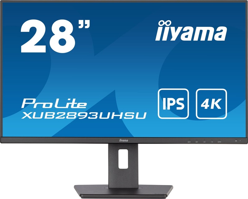 Монітор 28" Iiyama XUB2893UHSU-B5 - фото - №0