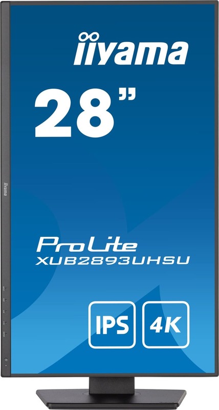 Монітор 28" Iiyama XUB2893UHSU-B5 - фото - №1
