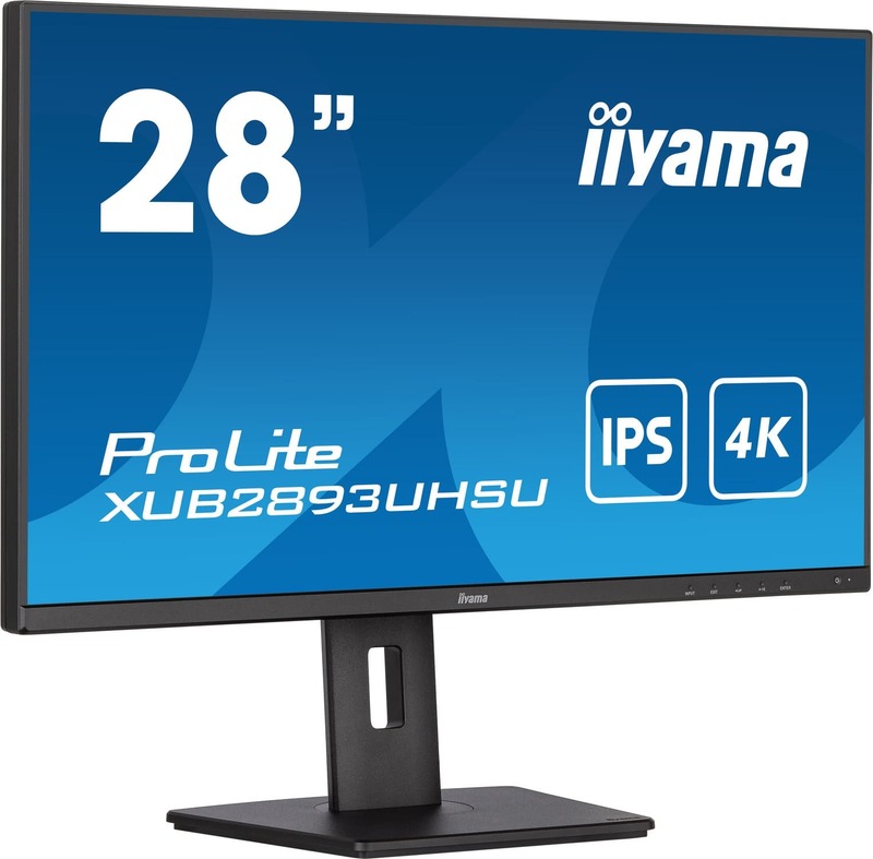 Монітор 28" Iiyama XUB2893UHSU-B5 - фото - №2