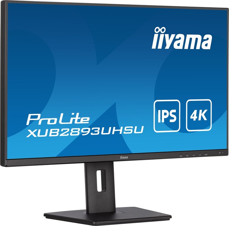 Монітор 28" Iiyama XUB2893UHSU-B5 - фото - №3